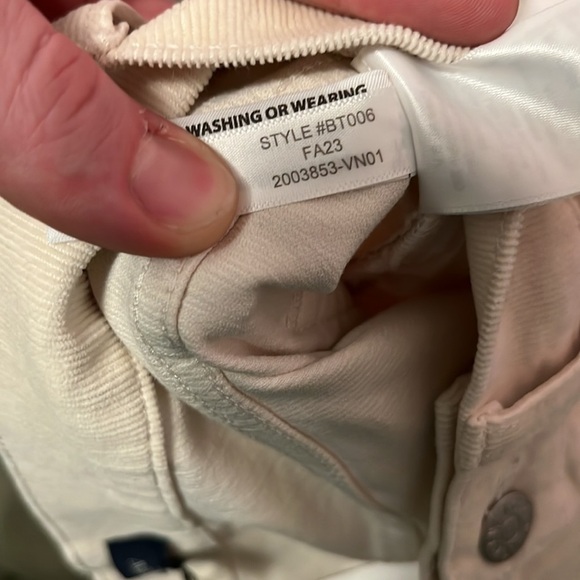 J. Crew Factory Corduroy Full-Length Essential Straight Pant - Picture 10 of 11